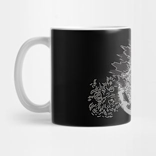 Traditional Godzilla. Mug